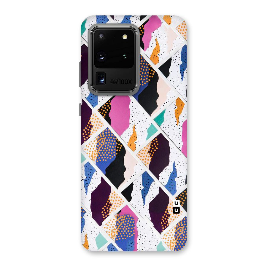 Abstract Polka Back Case for Galaxy S20 Ultra