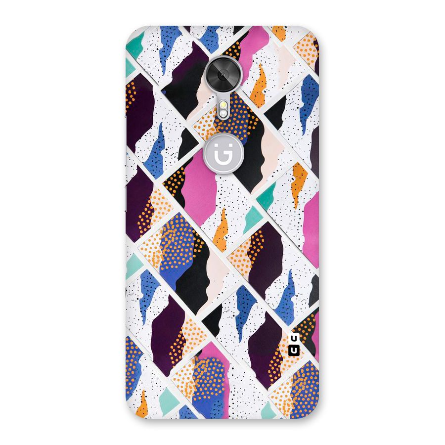 Abstract Polka Back Case for Gionee A1