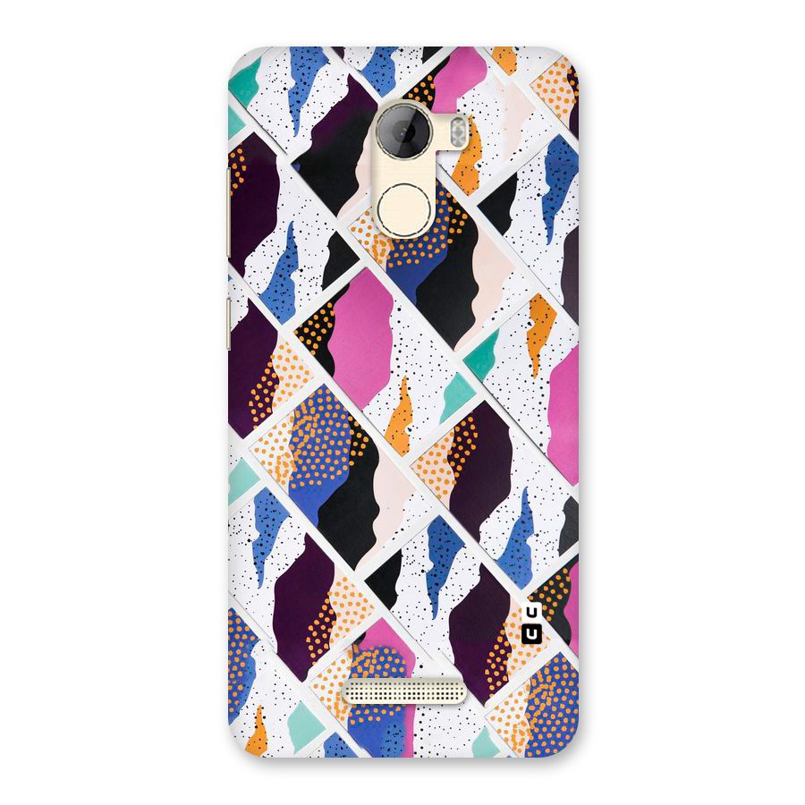 Abstract Polka Back Case for Gionee A1 LIte