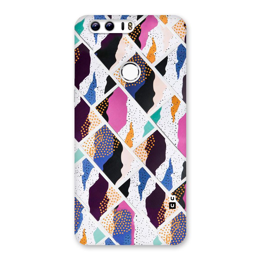 Abstract Polka Back Case for Honor 8