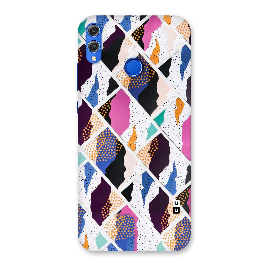Abstract Polka Back Case for Honor 8X