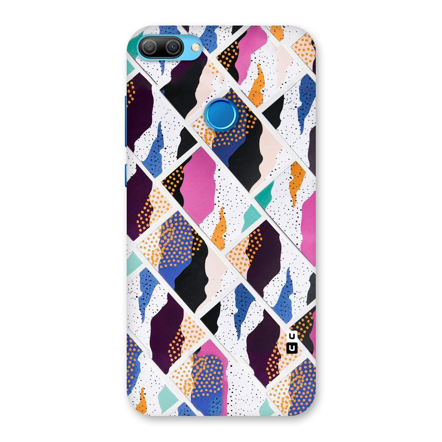 Abstract Polka Back Case for Honor 9N