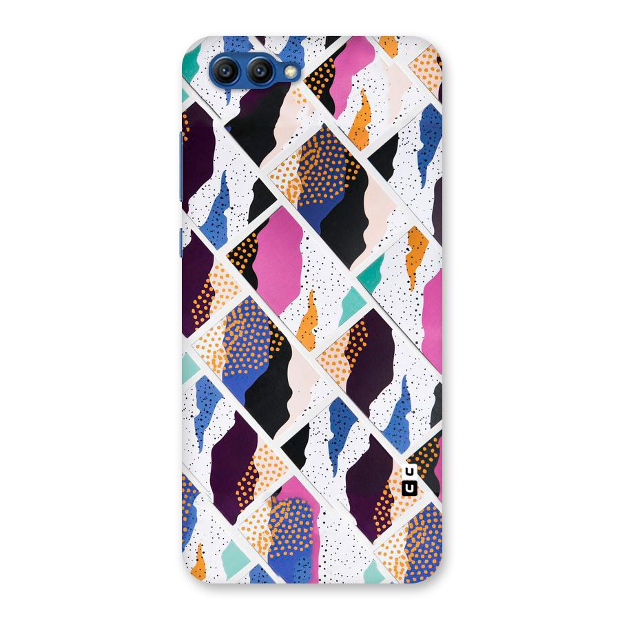 Abstract Polka Back Case for Honor View 10