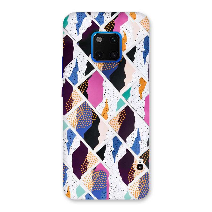 Abstract Polka Back Case for Huawei Mate 20 Pro