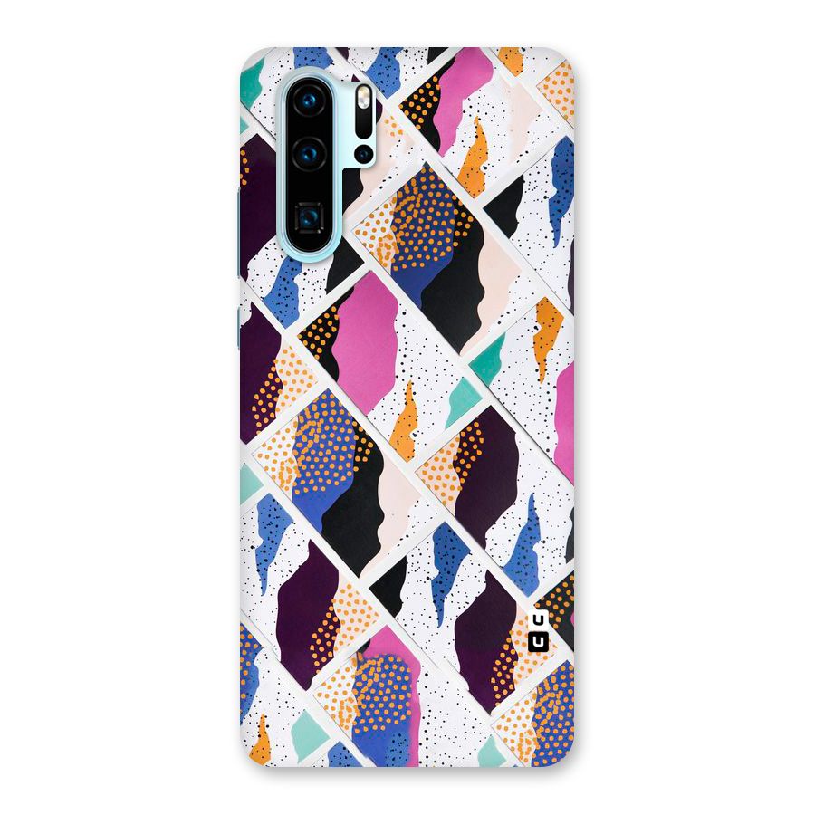 Abstract Polka Back Case for Huawei P30 Pro