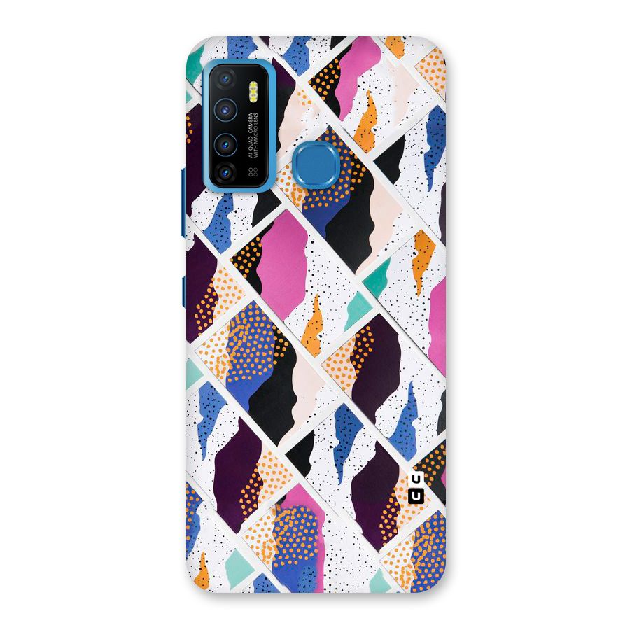 Abstract Polka Back Case for Infinix Hot 9
