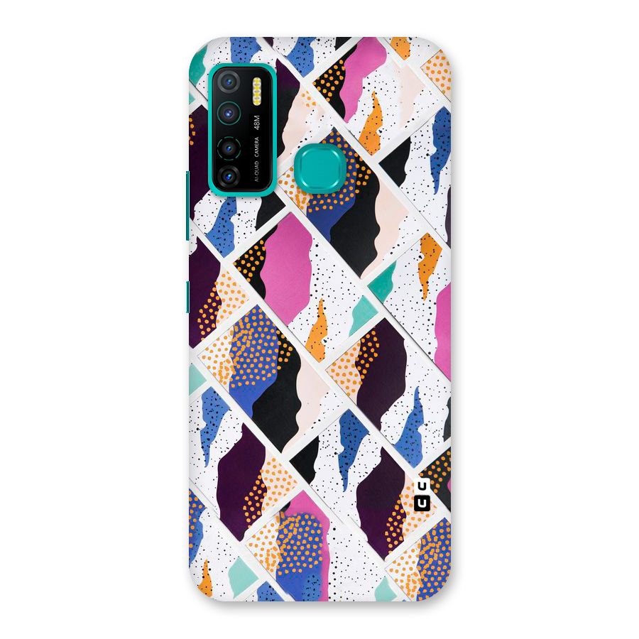 Abstract Polka Back Case for Infinix Hot 9 Pro