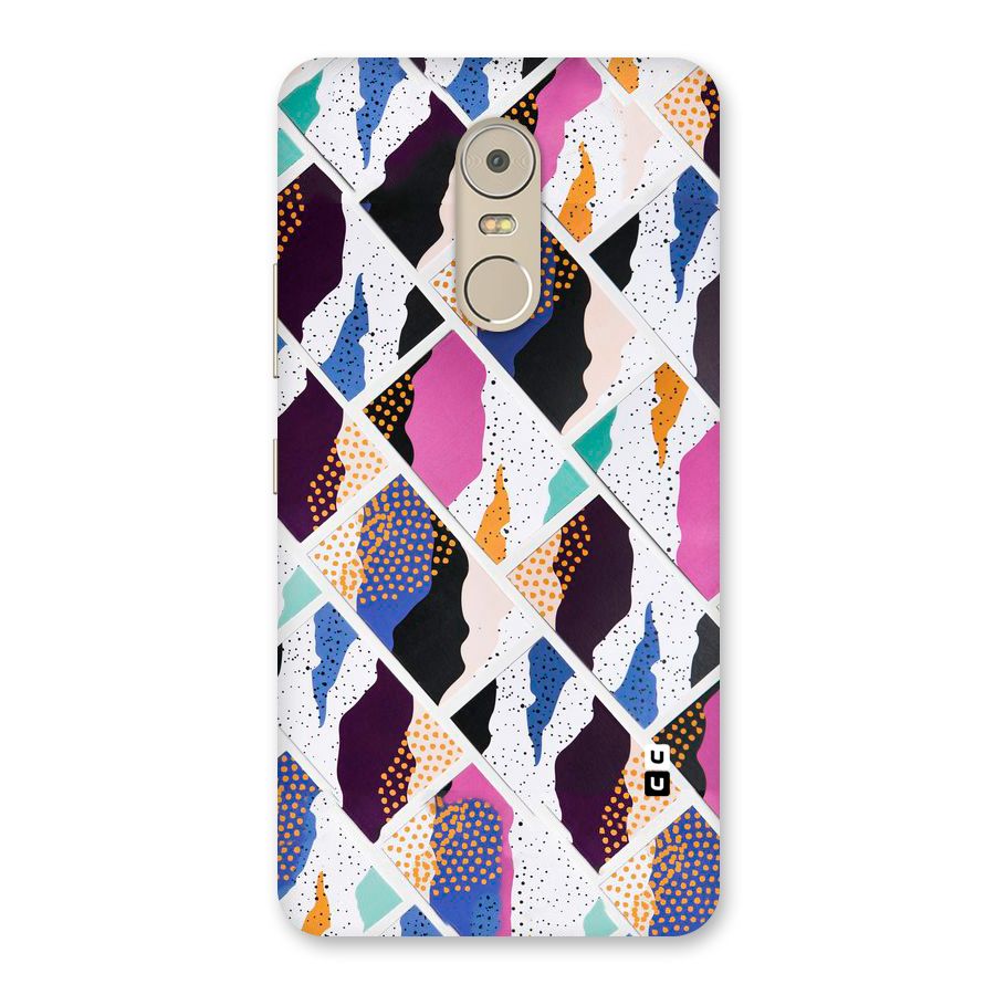 Abstract Polka Back Case for Lenovo K6 Note