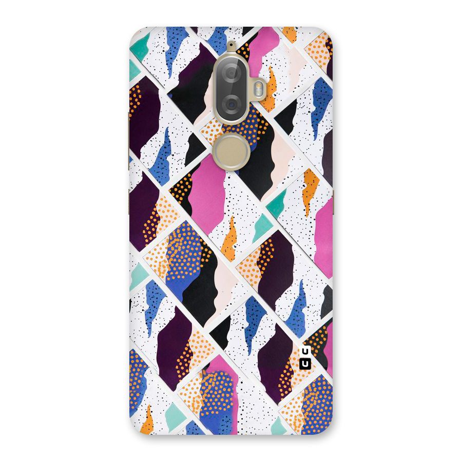 Abstract Polka Back Case for Lenovo K8 Plus