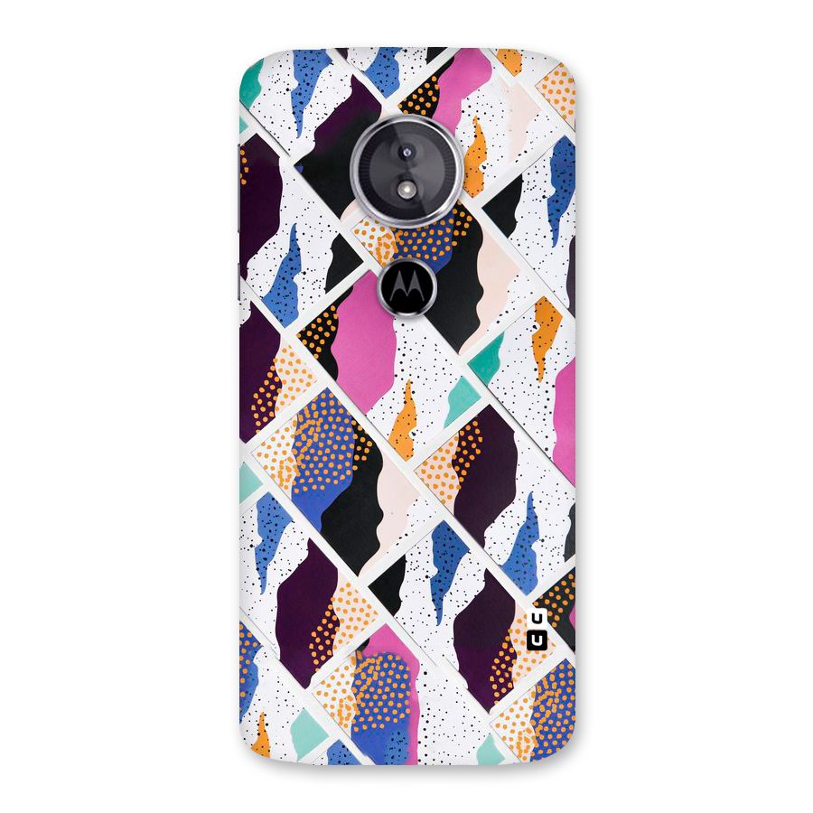 Abstract Polka Back Case for Moto E5