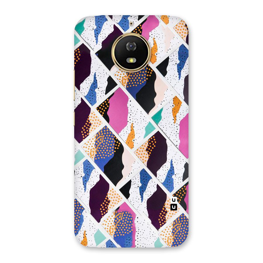 Abstract Polka Back Case for Moto G5s