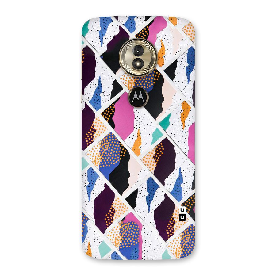 Abstract Polka Back Case for Moto G6 Play