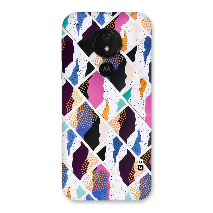 Abstract Polka Back Case for Moto G7 Power