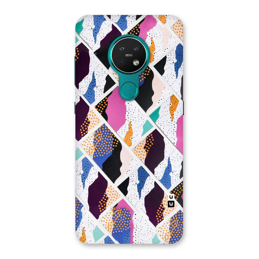 Abstract Polka Back Case for Nokia 7.2