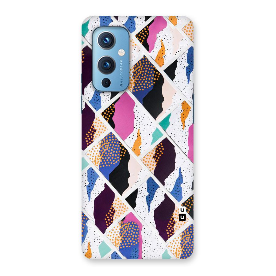 Abstract Polka Back Case for OnePlus 9