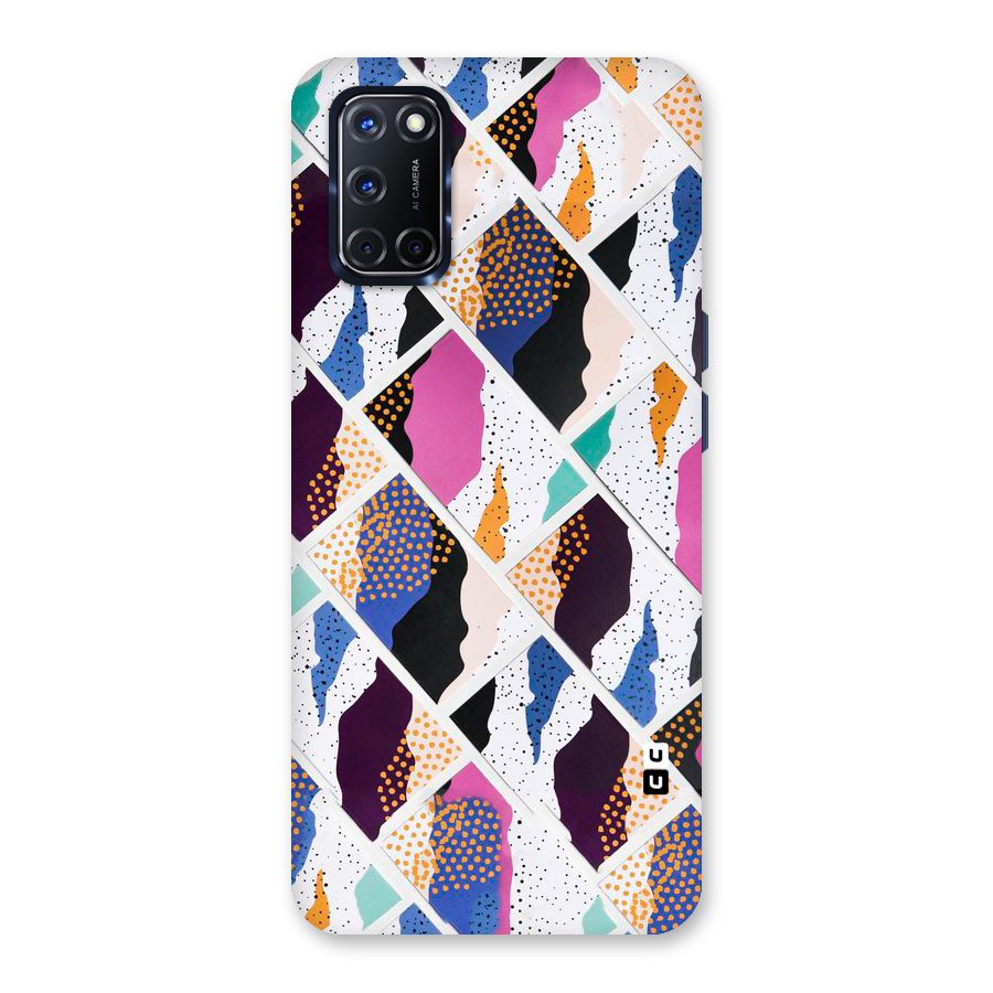 Abstract Polka Back Case for Oppo A52