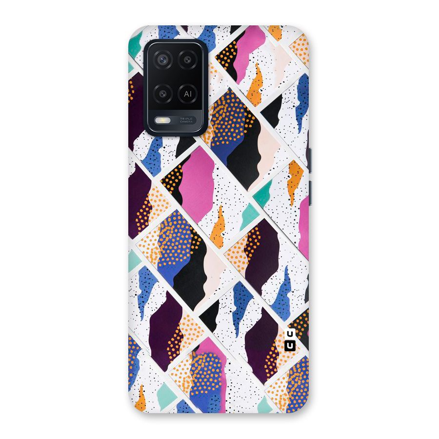 Abstract Polka Back Case for Oppo A54