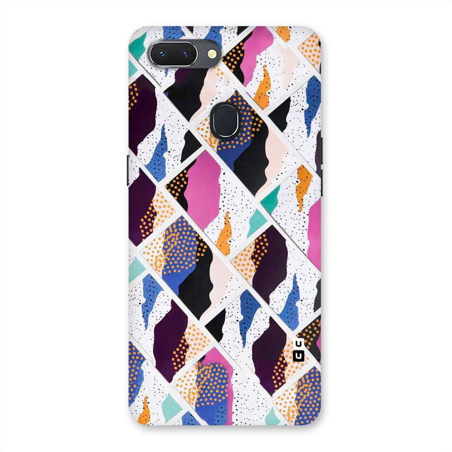 Abstract Polka Back Case for Oppo Realme 2