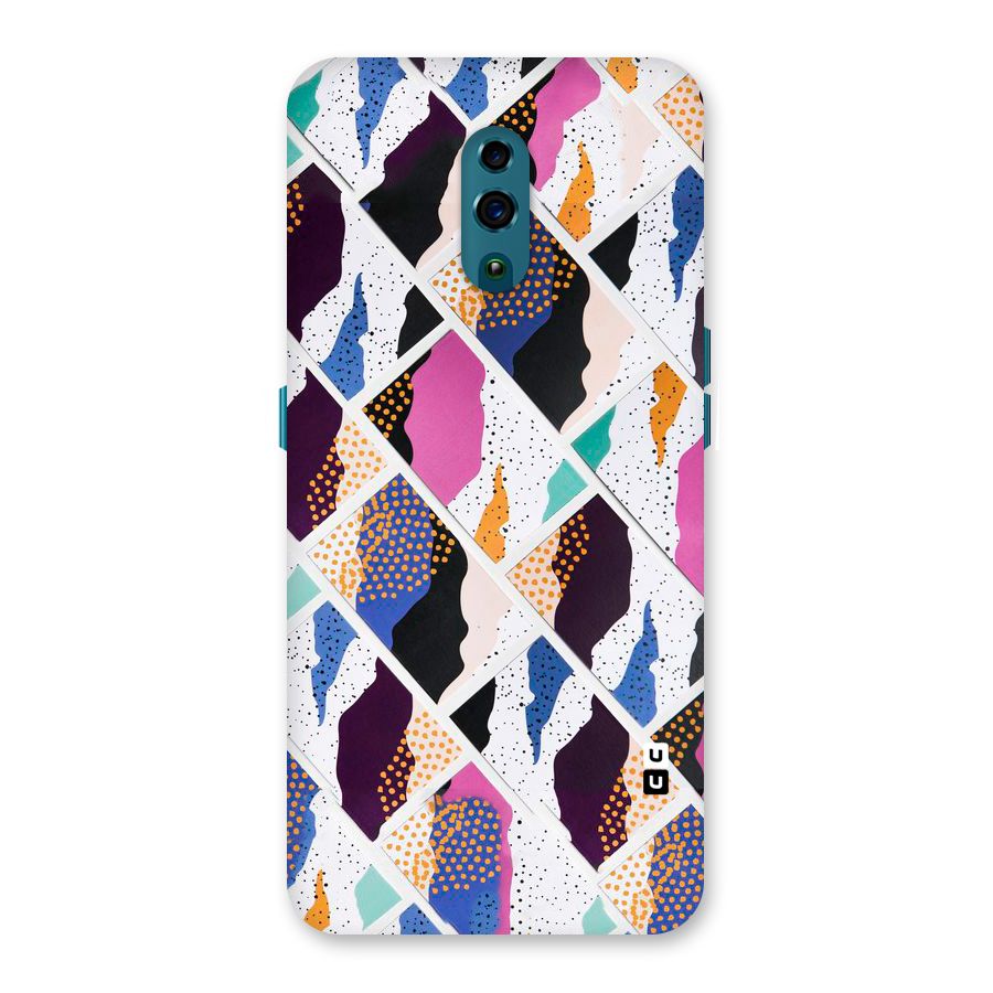 Abstract Polka Back Case for Oppo Reno