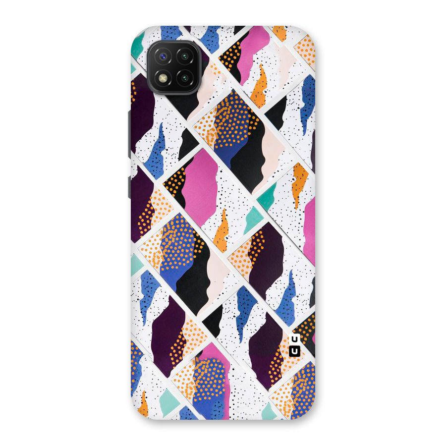 Abstract Polka Back Case for Poco C3