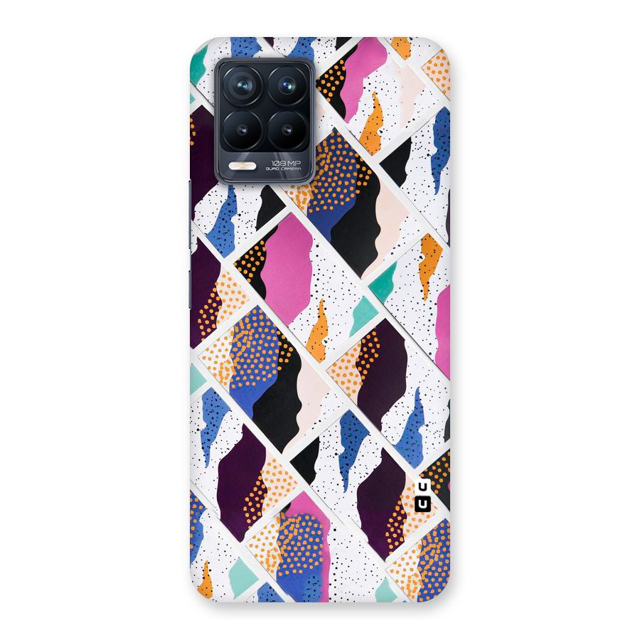 Abstract Polka Back Case for Realme 8 Pro