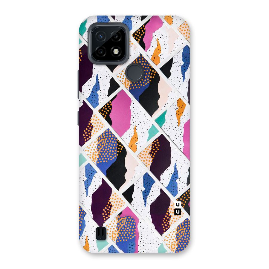 Abstract Polka Back Case for Realme C21
