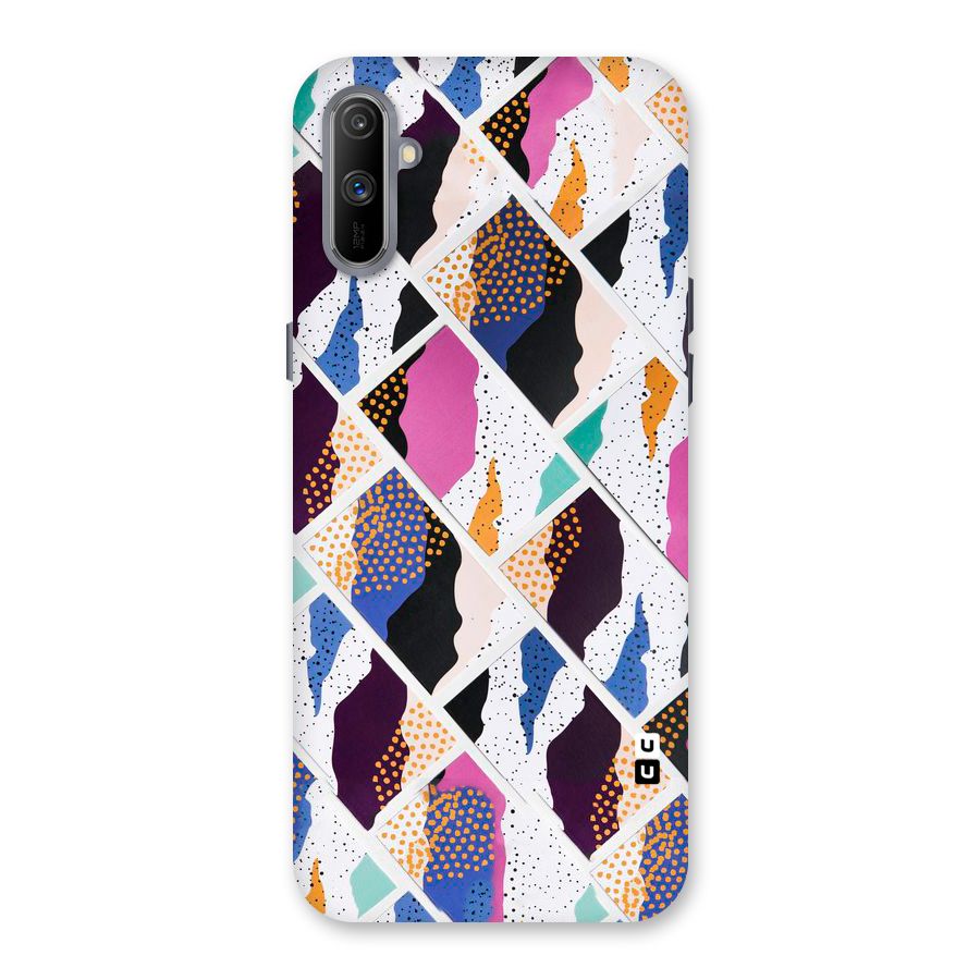 Abstract Polka Back Case for Realme C3