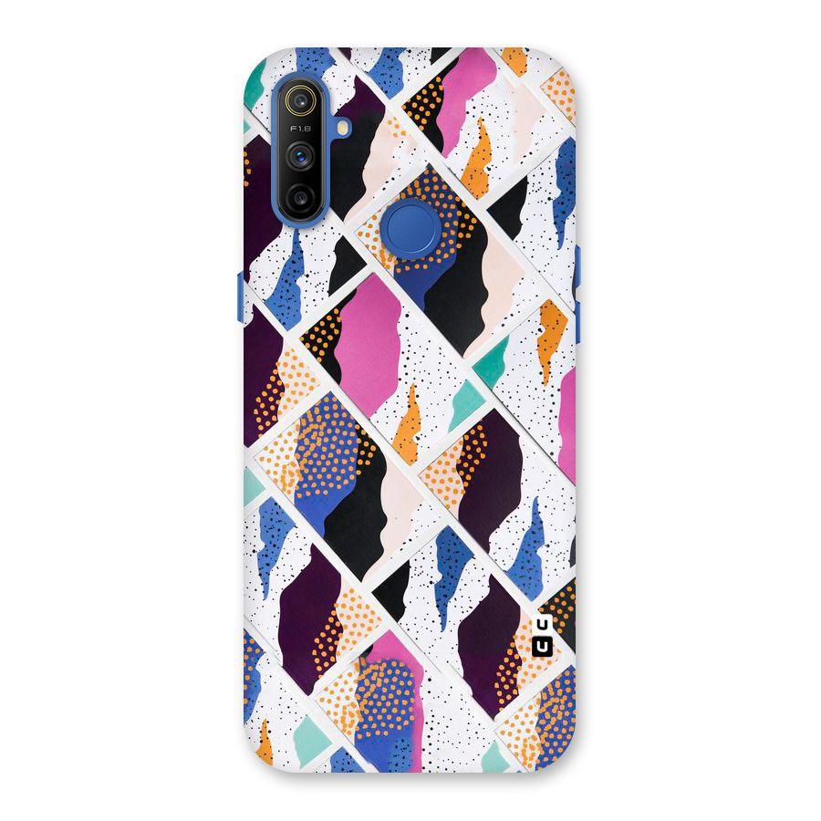 Abstract Polka Back Case for Realme Narzo 10A