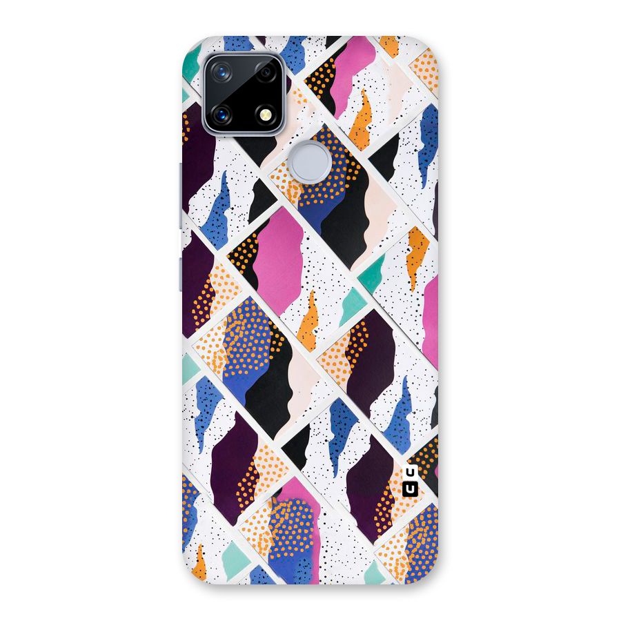 Abstract Polka Back Case for Realme Narzo 20
