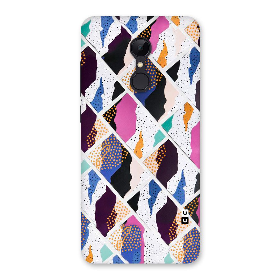 Abstract Polka Back Case for Redmi 5