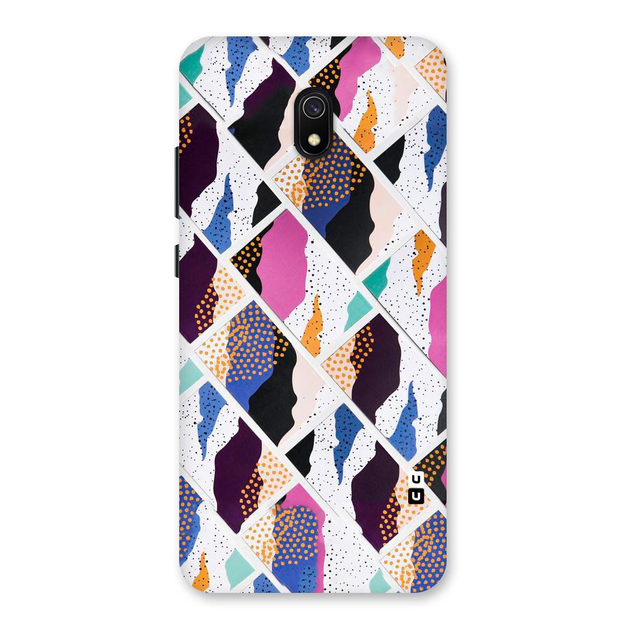 Abstract Polka Back Case for Redmi 8A
