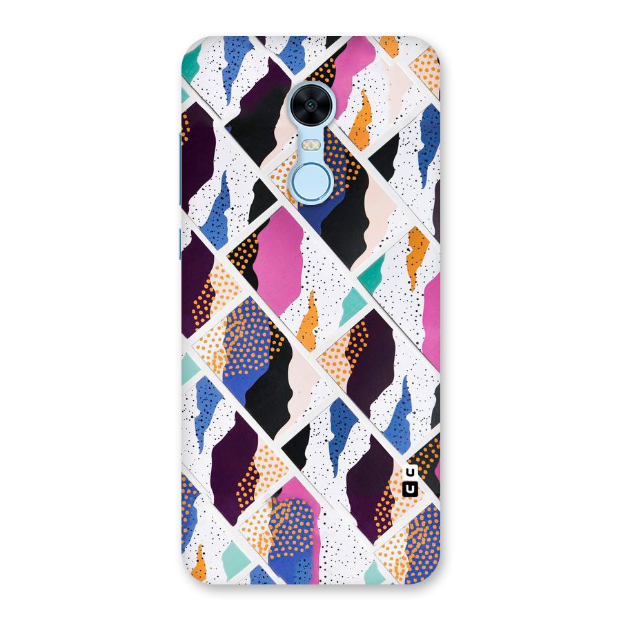 Abstract Polka Back Case for Redmi Note 5