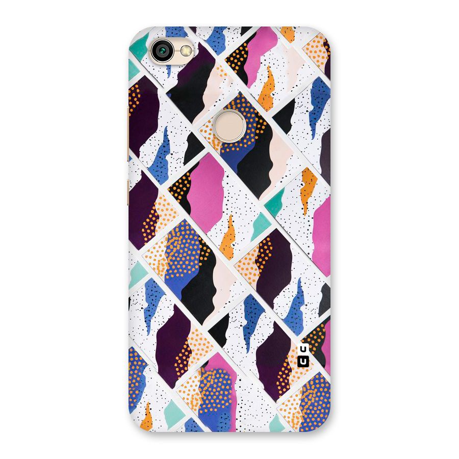 Abstract Polka Back Case for Redmi Y1 2017