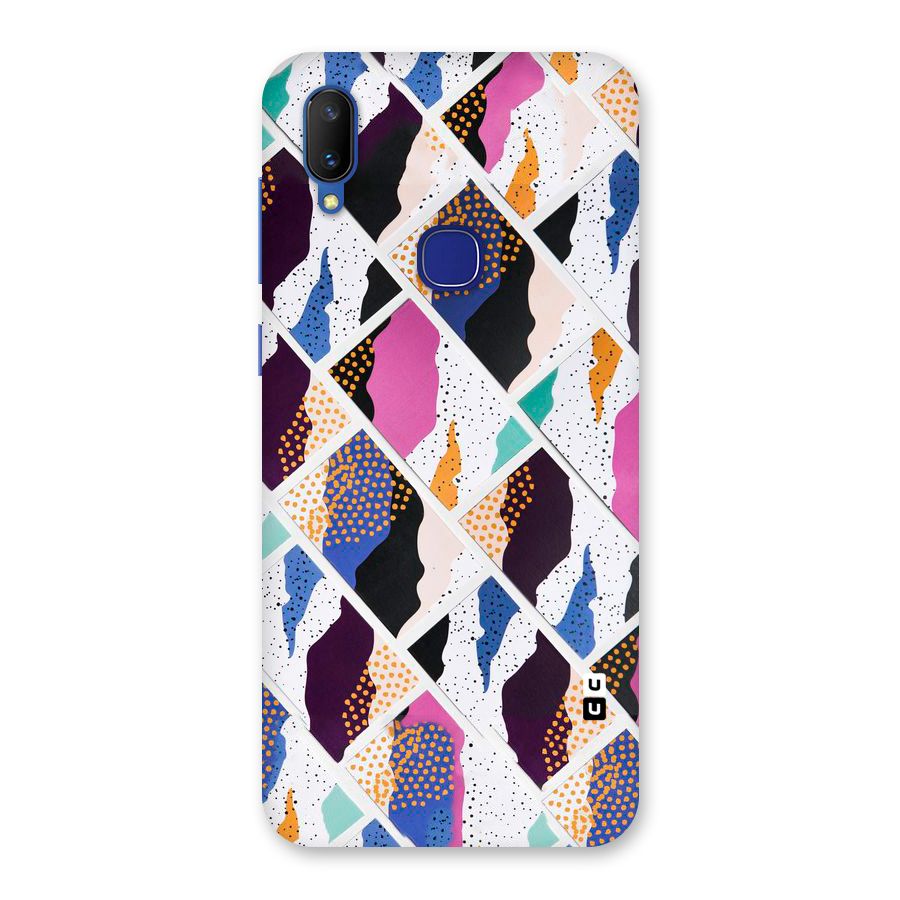 Abstract Polka Back Case for Vivo V11