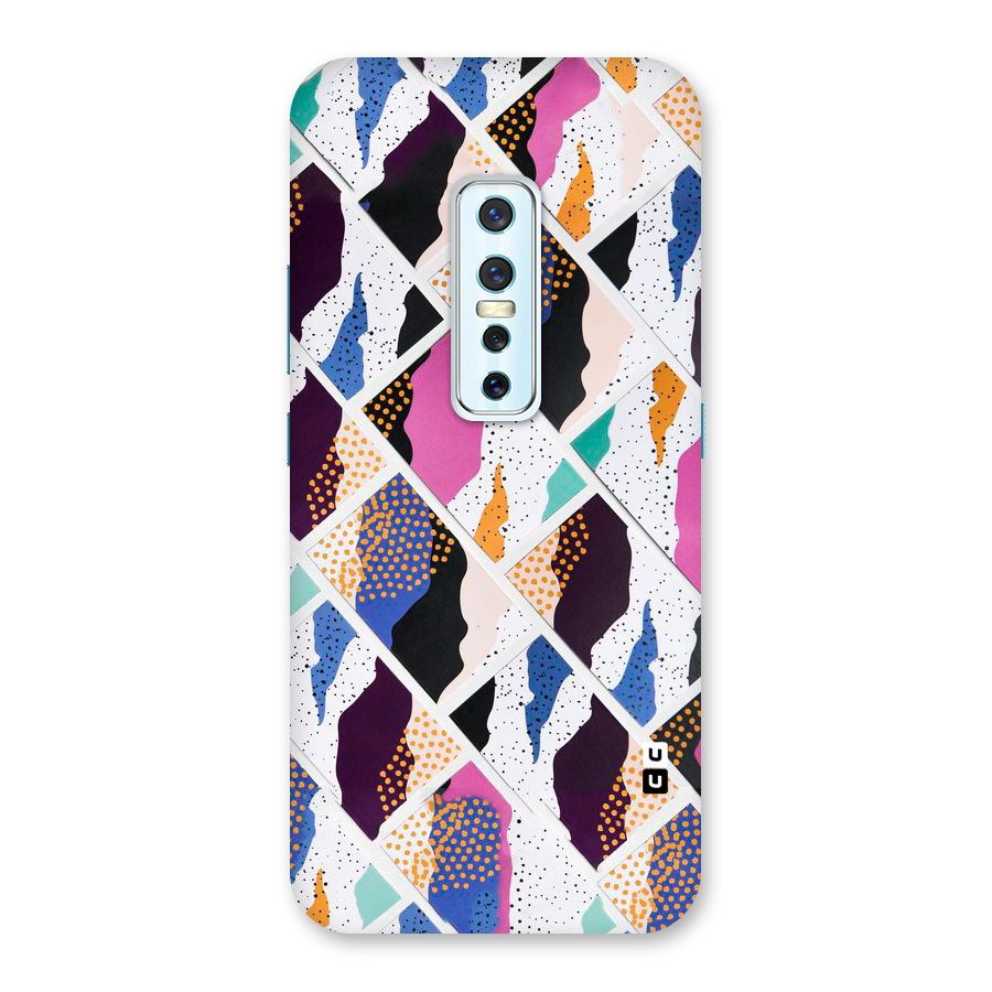 Abstract Polka Back Case for Vivo V17 Pro