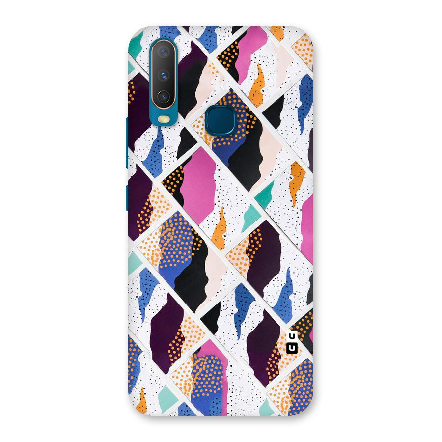 Abstract Polka Back Case for Vivo Y11