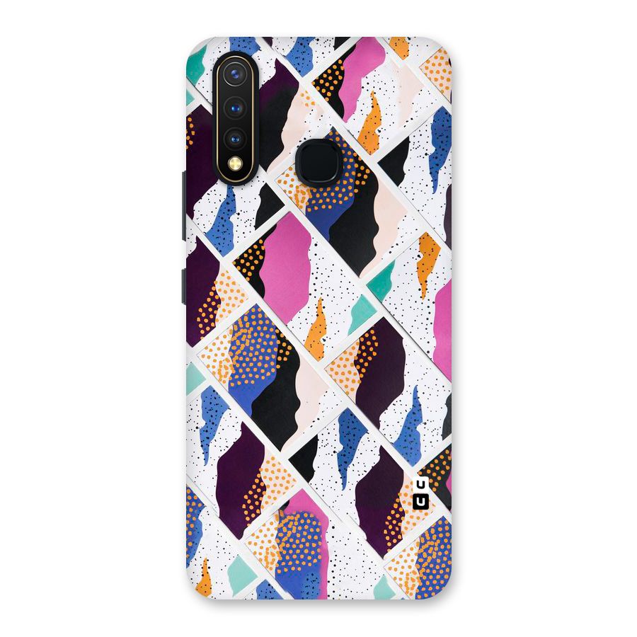 Abstract Polka Back Case for Vivo Y19