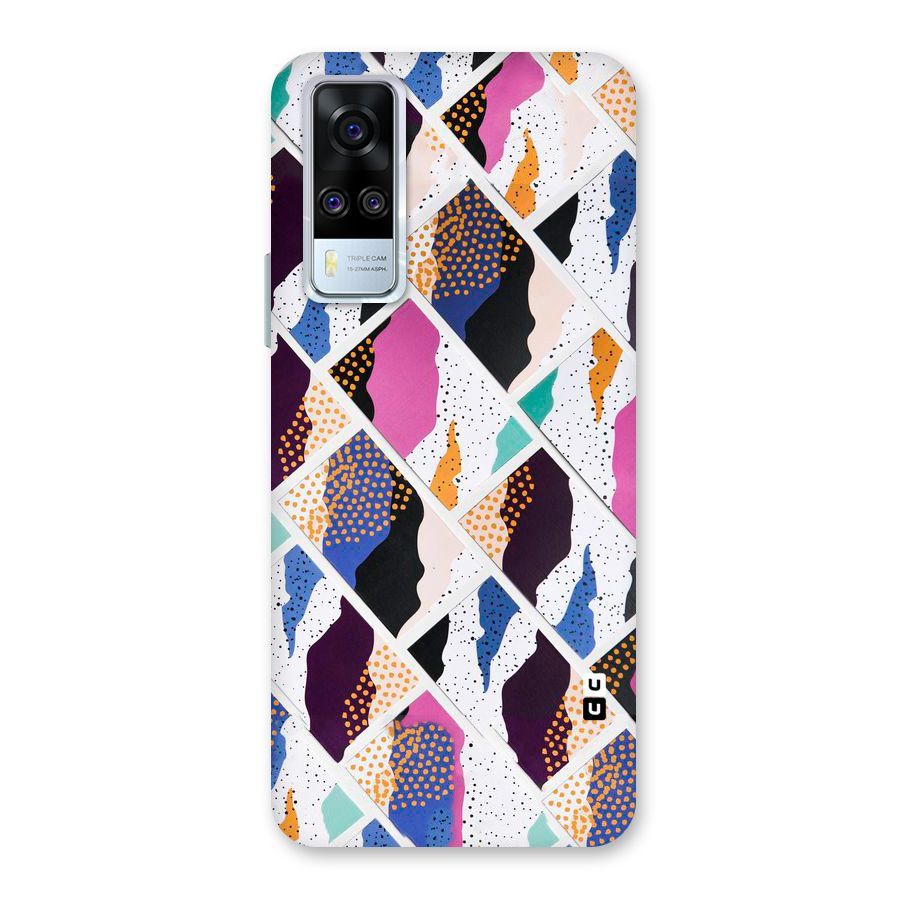 Abstract Polka Back Case for Vivo Y31