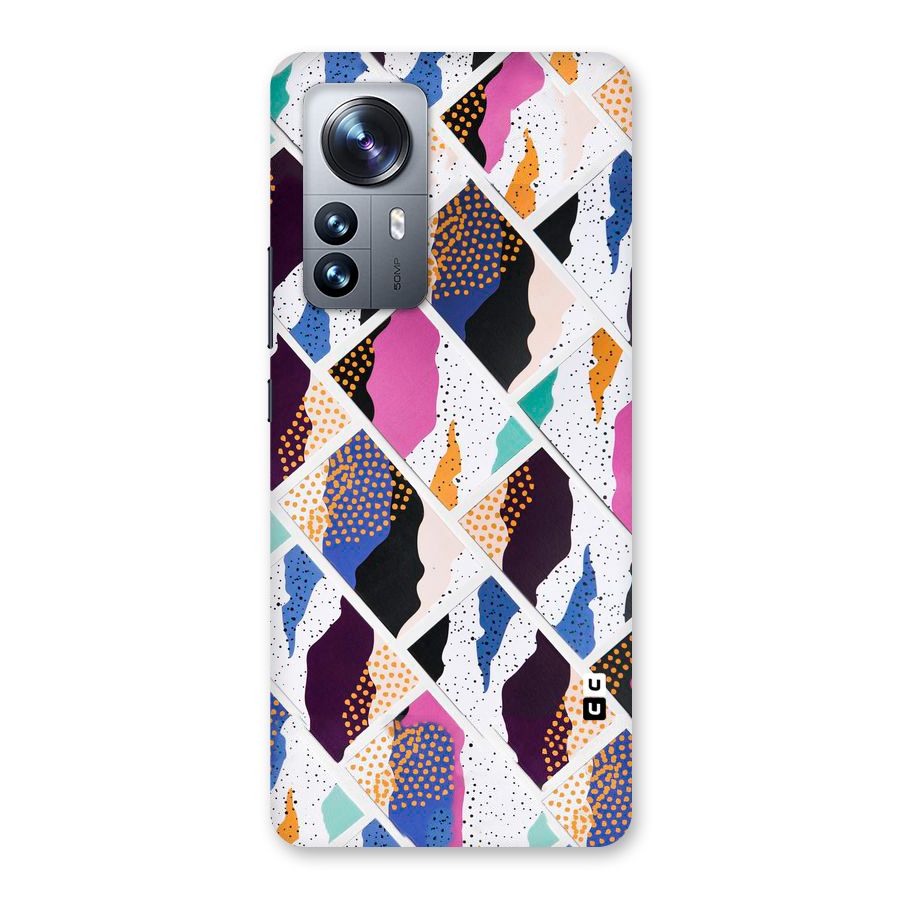 Abstract Polka Back Case for Xiaomi 12 Pro