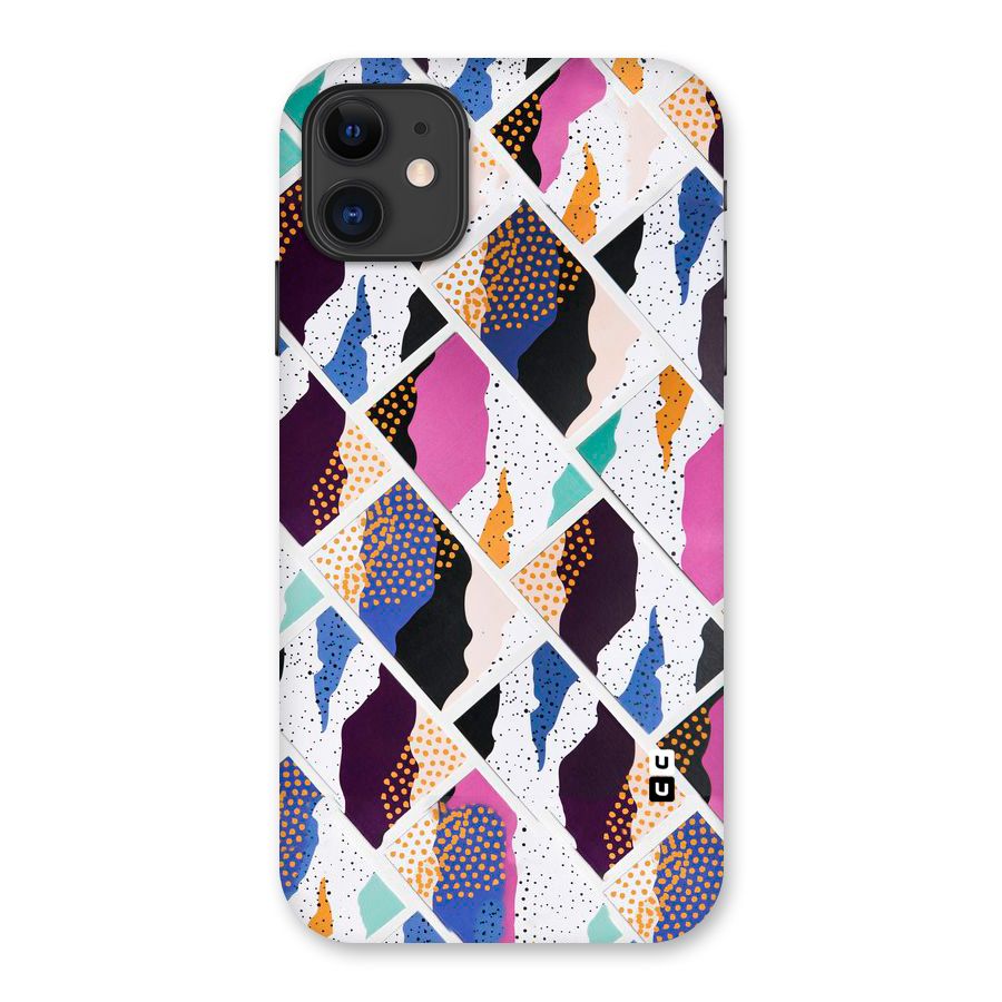 Abstract Polka Back Case for iPhone 11