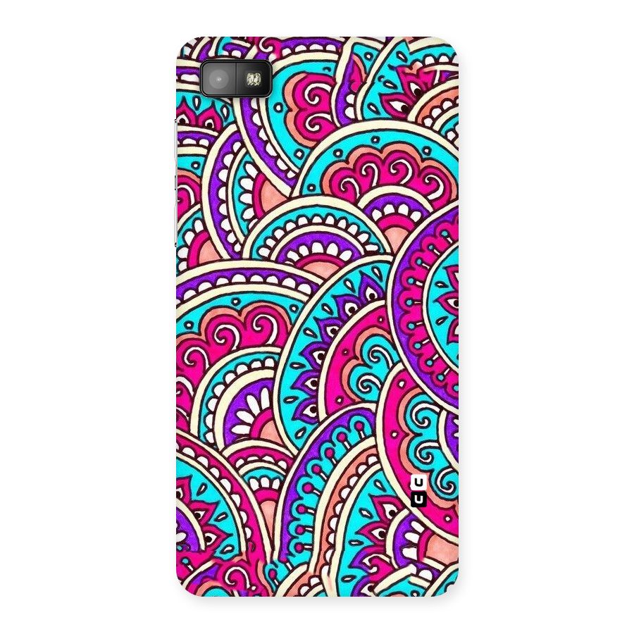 Abstract Rangoli Design Back Case for Blackberry Z10