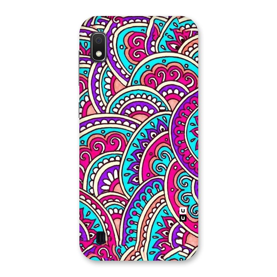 Abstract Rangoli Design Back Case for Galaxy A10