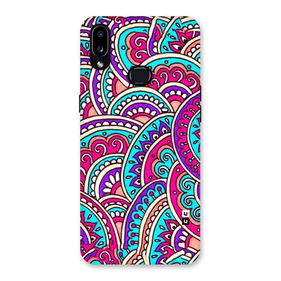 Abstract Rangoli Design Back Case for Galaxy A10s