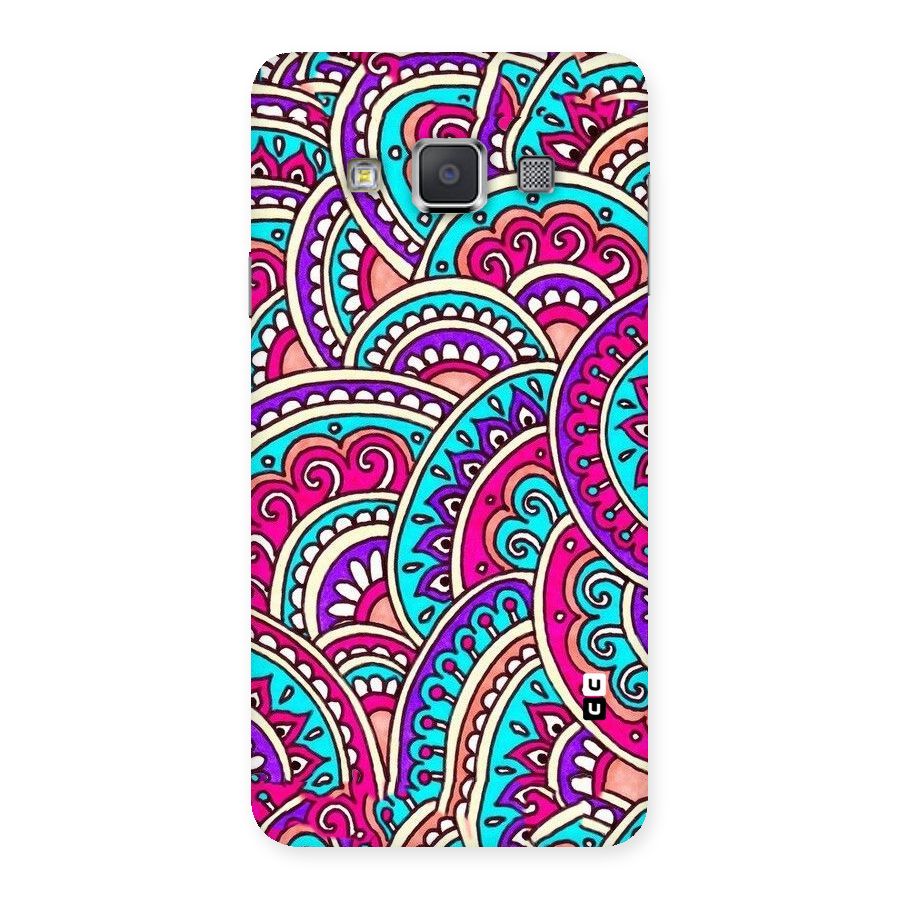 Abstract Rangoli Design Back Case for Galaxy A3