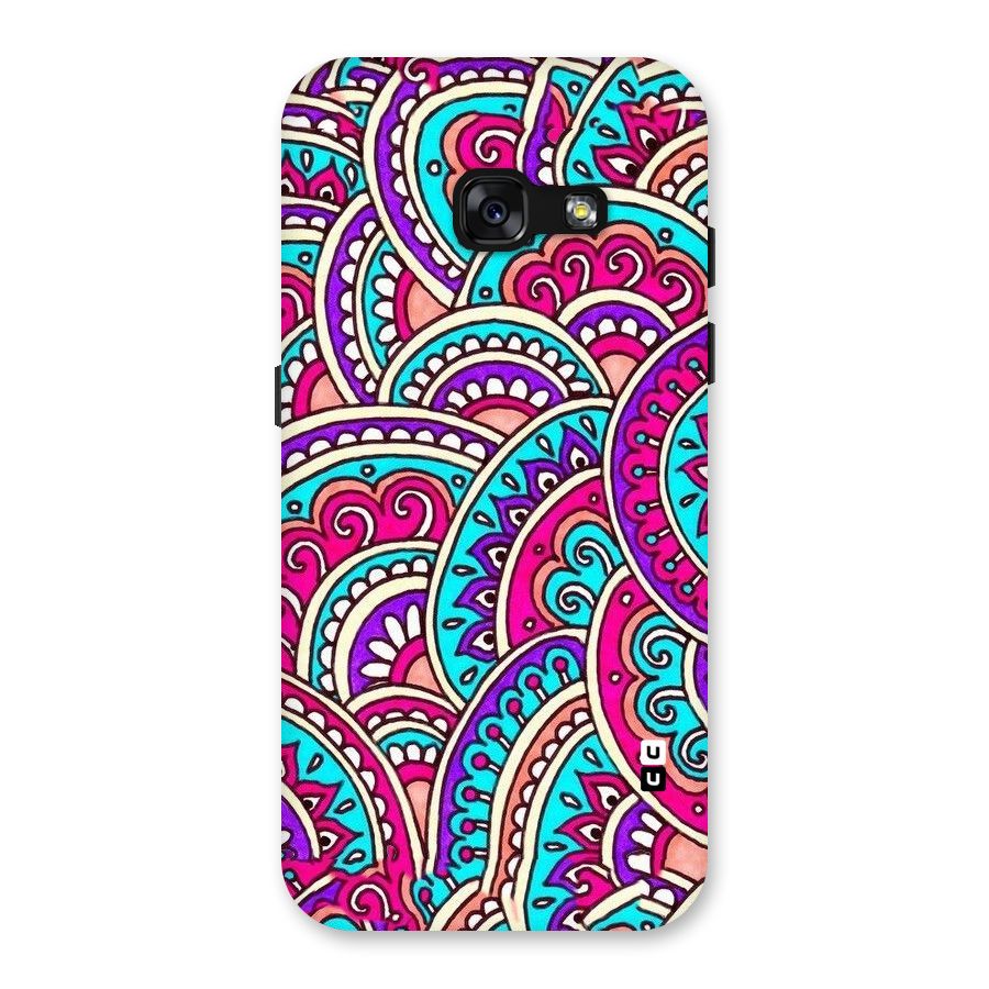 Abstract Rangoli Design Back Case for Galaxy A3 (2017)