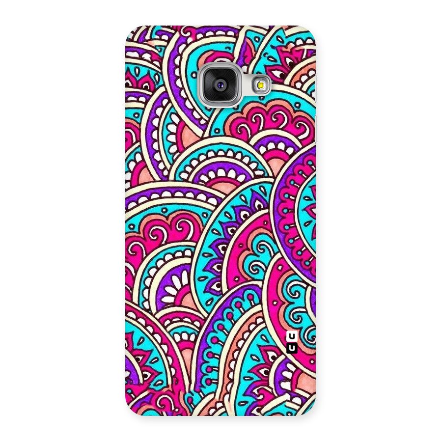 Abstract Rangoli Design Back Case for Galaxy A3 2016