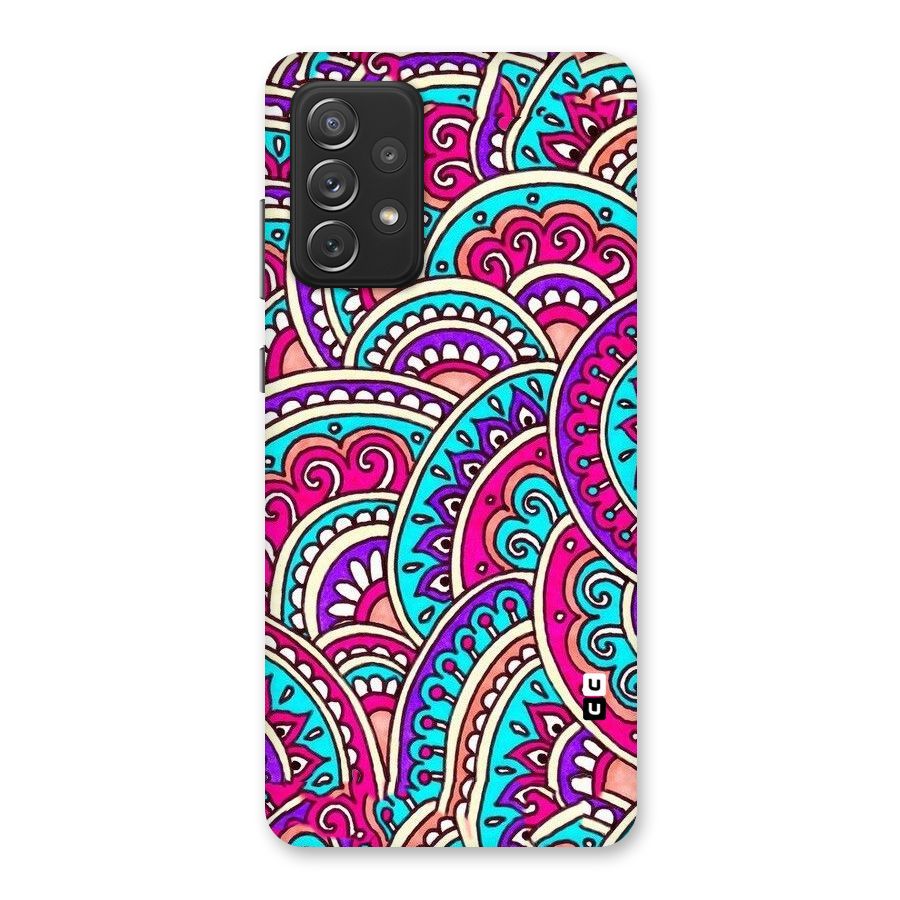 Abstract Rangoli Design Back Case for Galaxy A72