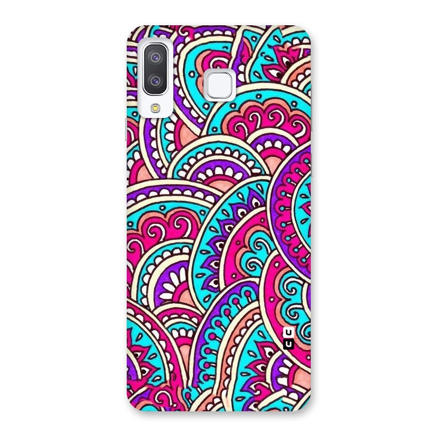 Abstract Rangoli Design Back Case for Galaxy A8 Star