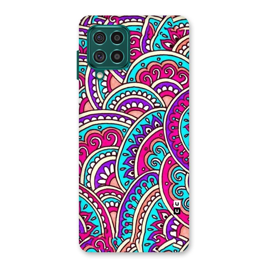 Abstract Rangoli Design Back Case for Galaxy F62