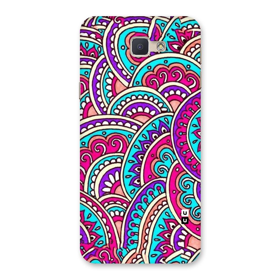 Abstract Rangoli Design Back Case for Galaxy J5 Prime
